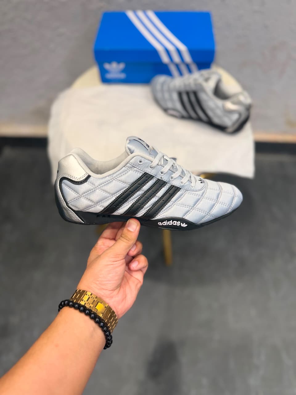 ADIDAS ORIGINALS SUPERSTAR ADIRACES LOW SULVER