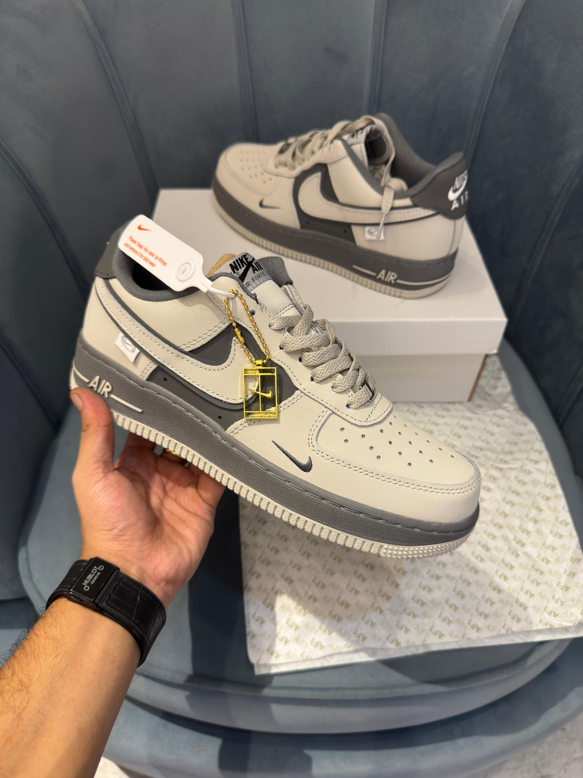 NIKE AIRFORCE 1 EPIC GREY