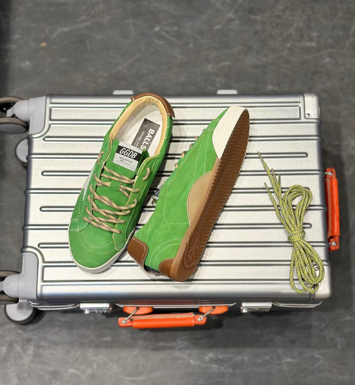 GOLDEN GOOSE TRUE STAR GREEN