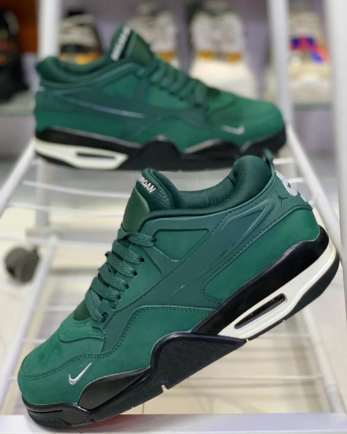 NIKE AIR JORDAN 4  RM NIGEL SYLVESTER FENCE GREEN