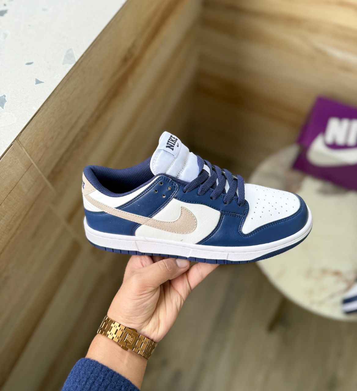 NIKE SB DUNK LOW SUMMIT NAVY