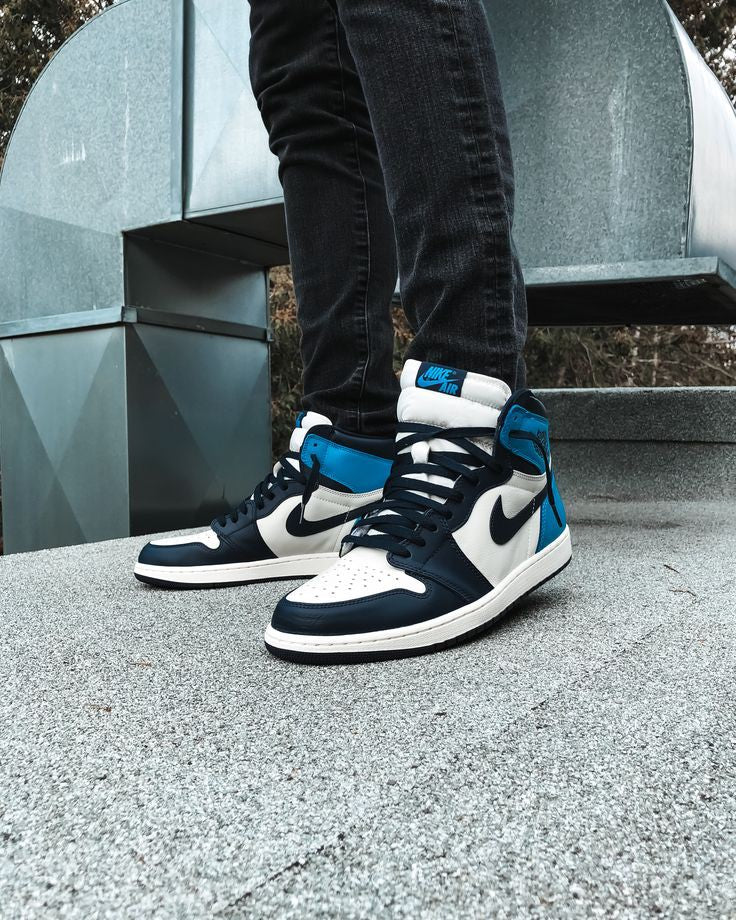 AIR JORDAN 1 OBSIDIAN BLUE HIGH U.A