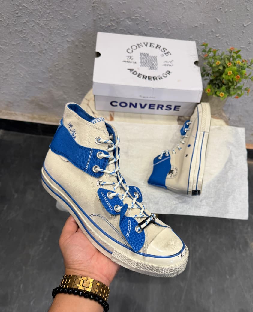 CONVERSE CHUCK 70 ADERERROR WHITE BLUE MID
