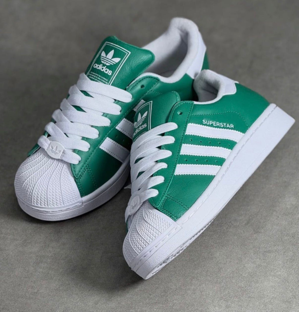 ADIDAS ORIGINALS SUPERSTAR LIGHT GREEN