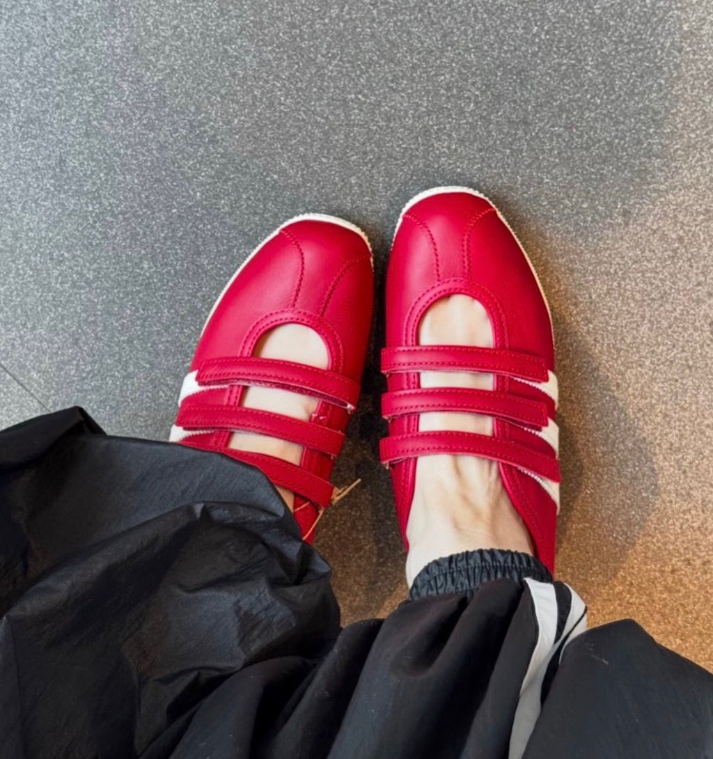 ADIDAS ORIGINAL ANFU MARRY JANE RED COLOUR