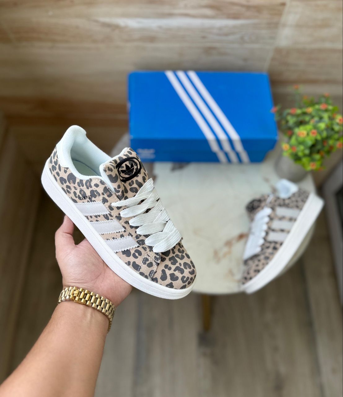 ADIDAS CAMPUS 00S LEOPARD PRINT