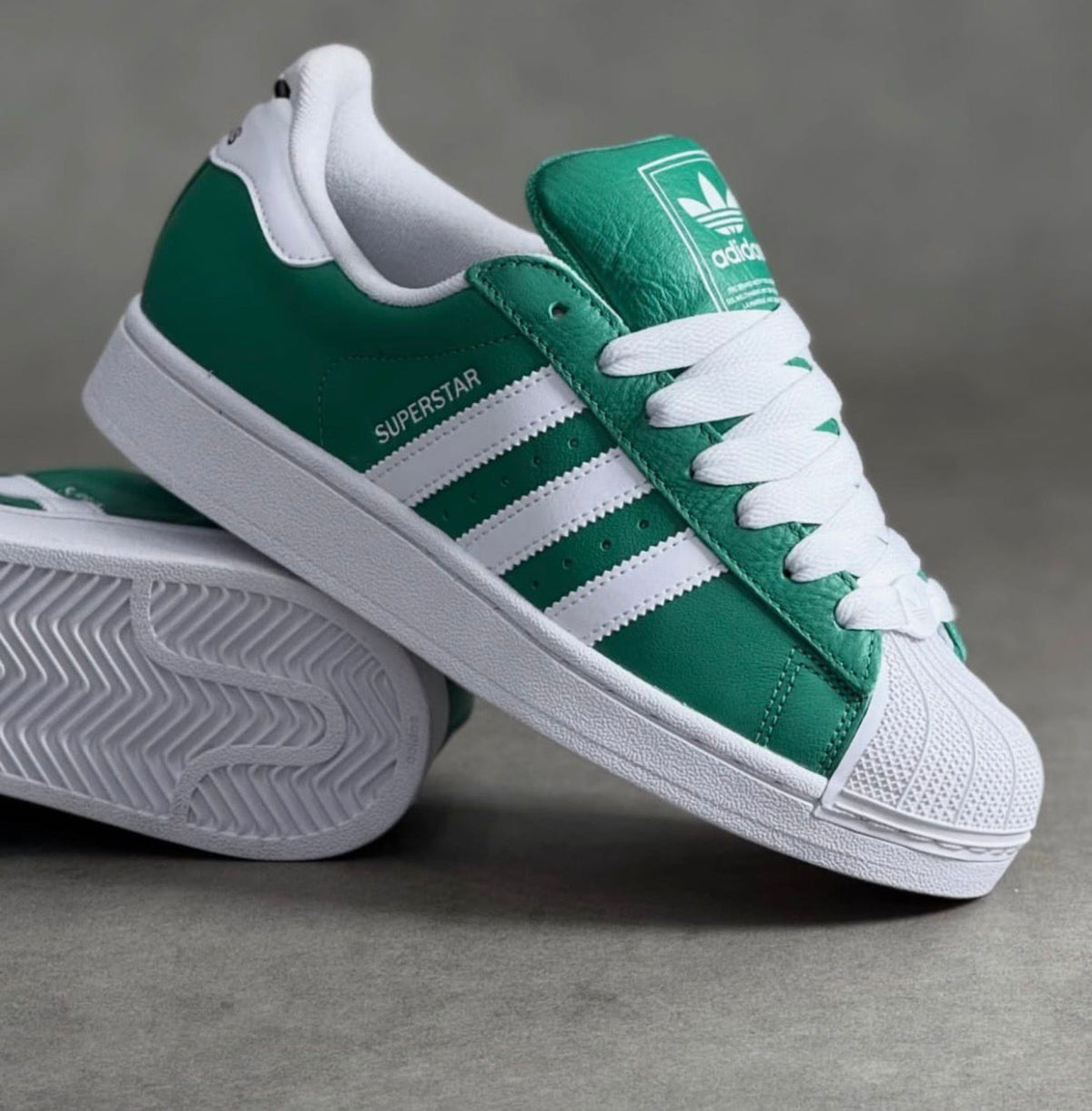 ADIDAS ORIGINALS SUPERSTAR LIGHT GREEN
