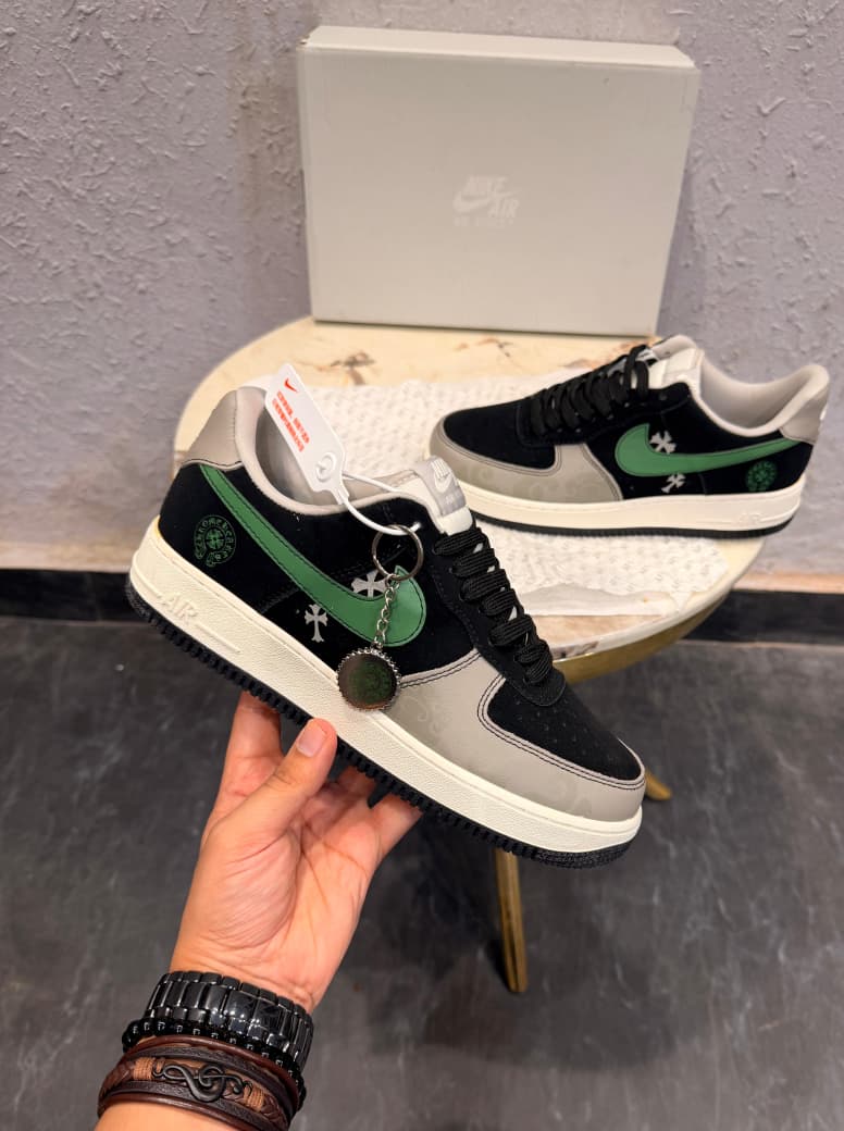 NIKE AIRFORCE ONE X HEART CHROME