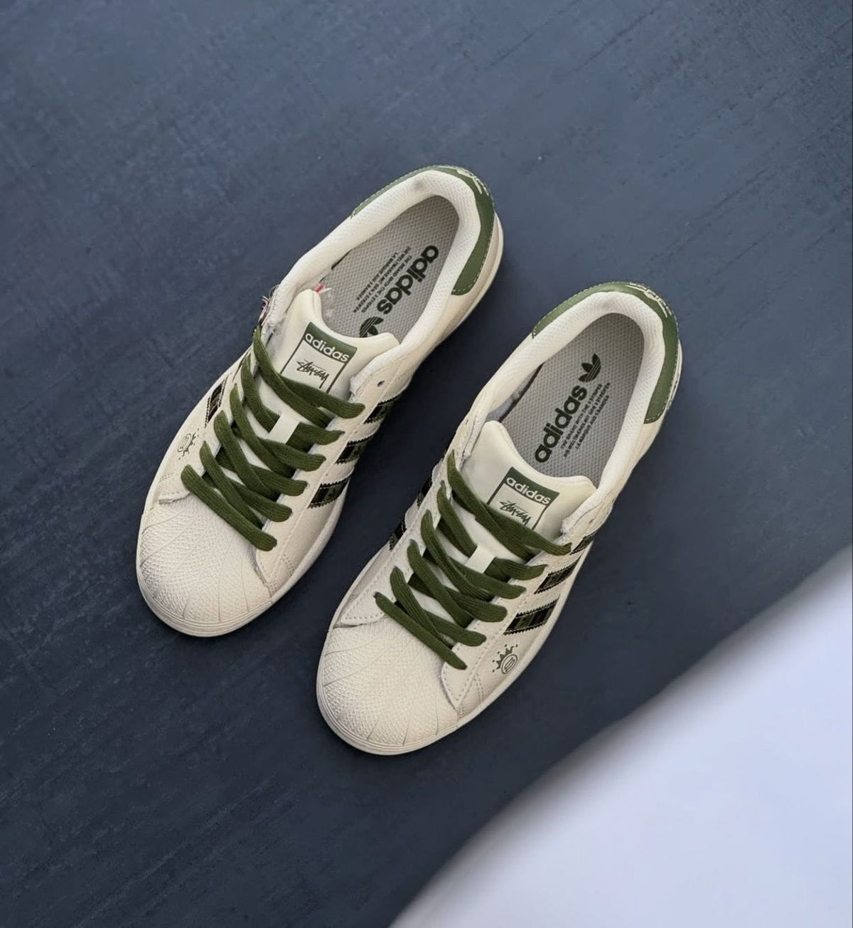 ADIDAS ORIGINALS SUPERSTAR STUSSY CAMO