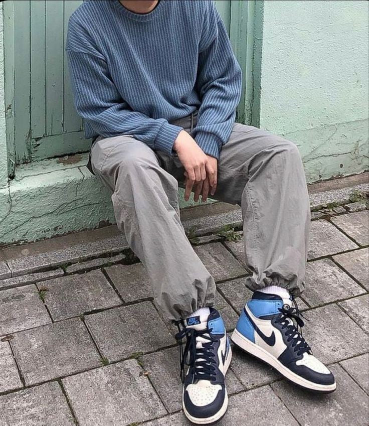 AIR JORDAN 1 OBSIDIAN BLUE HIGH U.A