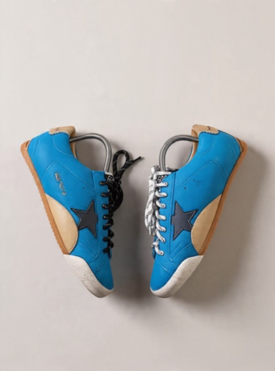 GOLDEN GOOSE TRUE STAR BLUE