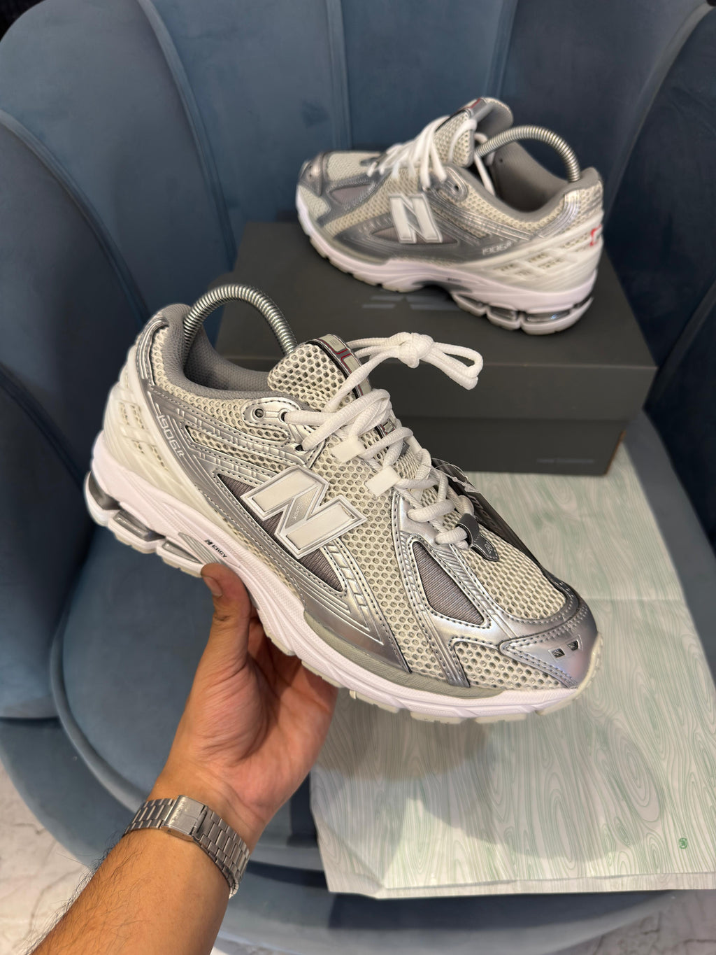 NEW BALANCE 1906 SILVER METALLIC