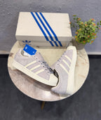 ADIDAS ORIGINALS  SUPERSTAR GREY SUEDE REIGN