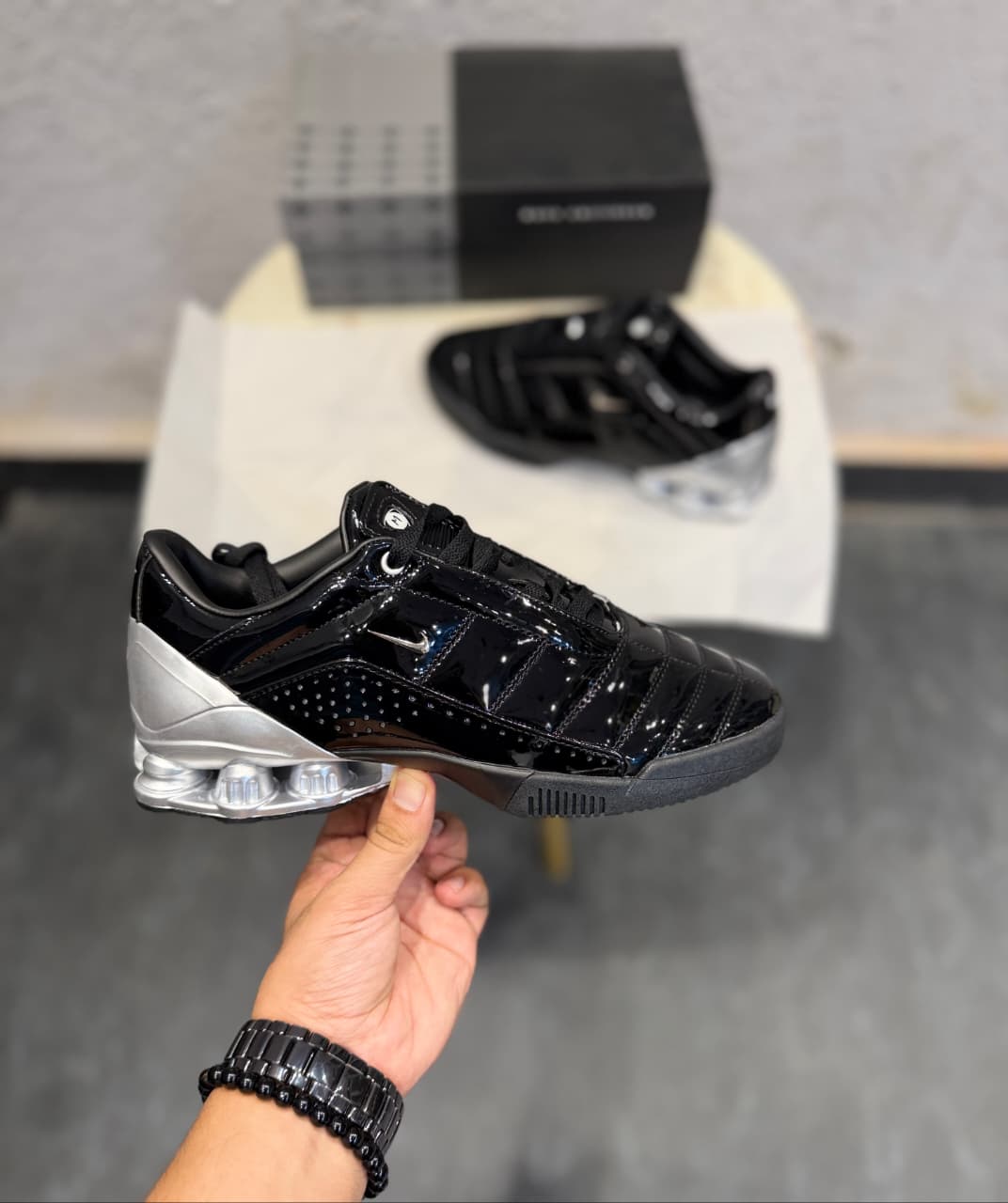 NIKE TOTAL 90 BLACK SILVER AMSTERDAM