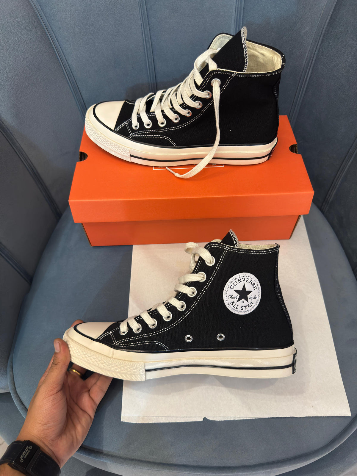 CONVERSE CHUCK TAYLOR 70 BLACK