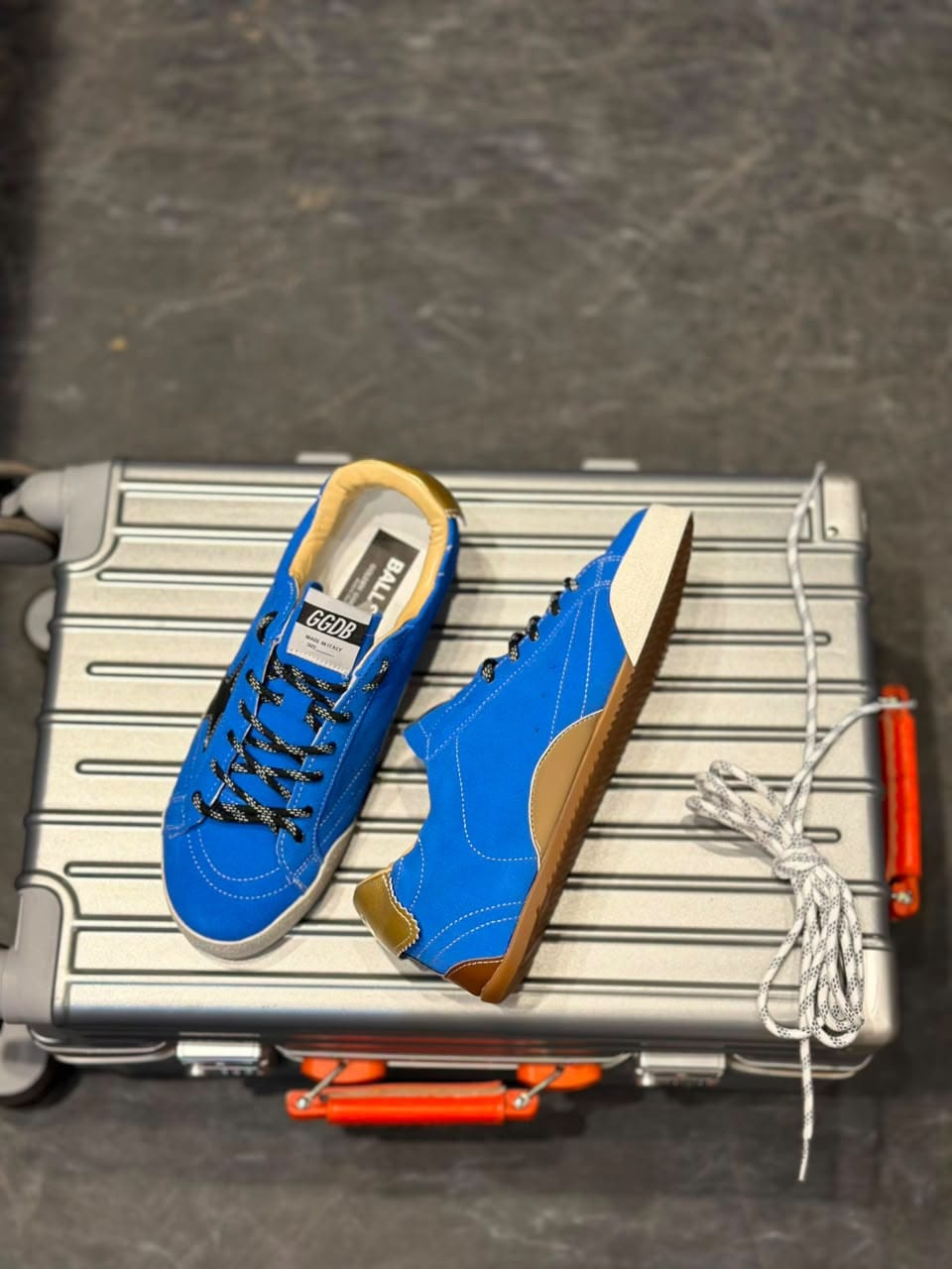 GOLDEN GOOSE TRUE STAR BLUE
