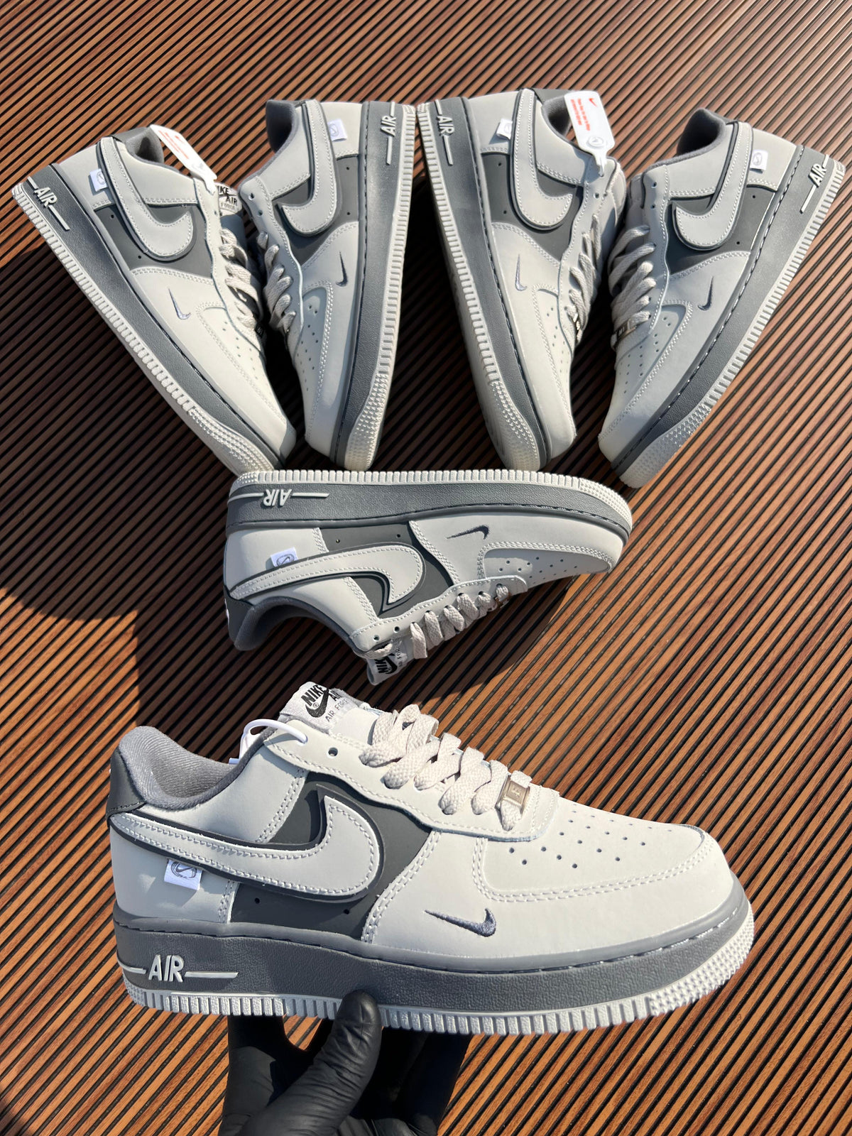 NIKE AIRFORCE 1 EPIC GREY