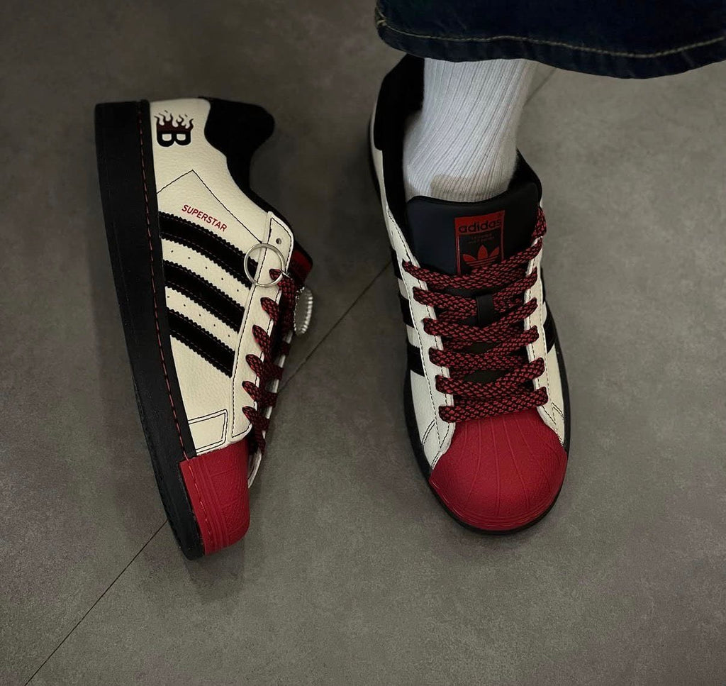 ADIDAS ORIGINALS  SUPERSTAR X BALMAIN KEYCHAIN