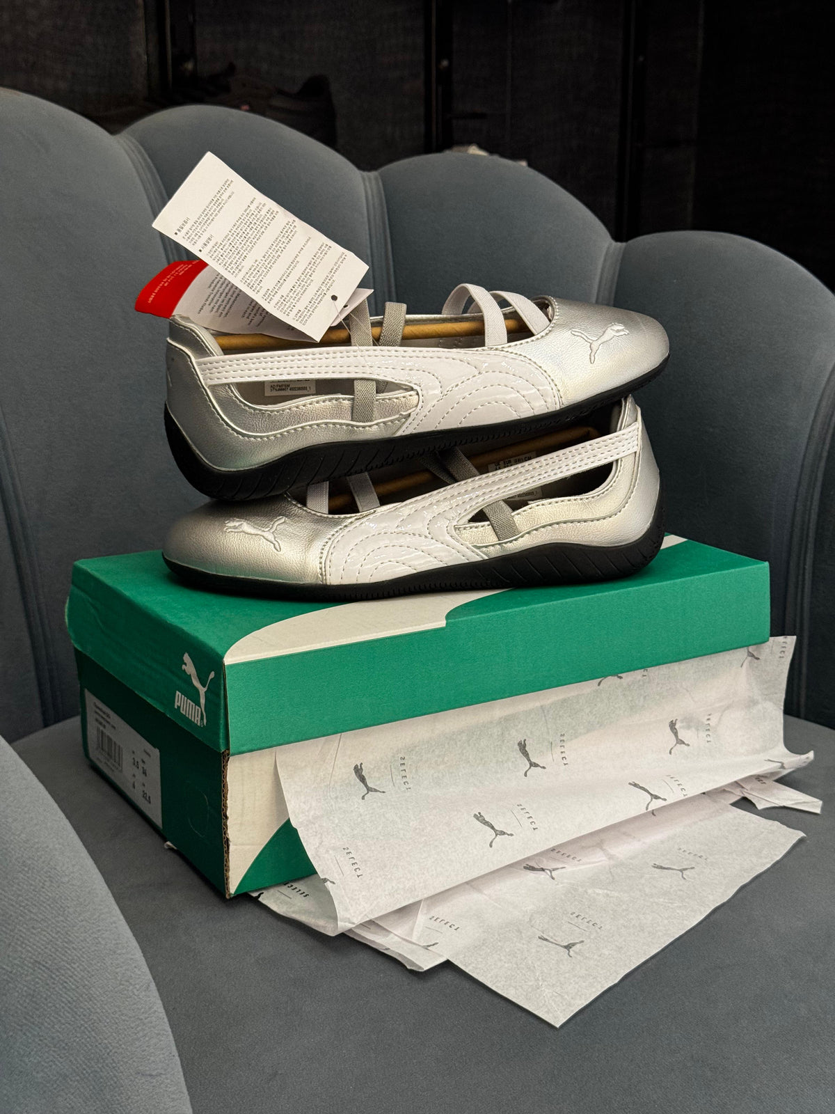 PUMA SPEEDCA BALLET SILVER
