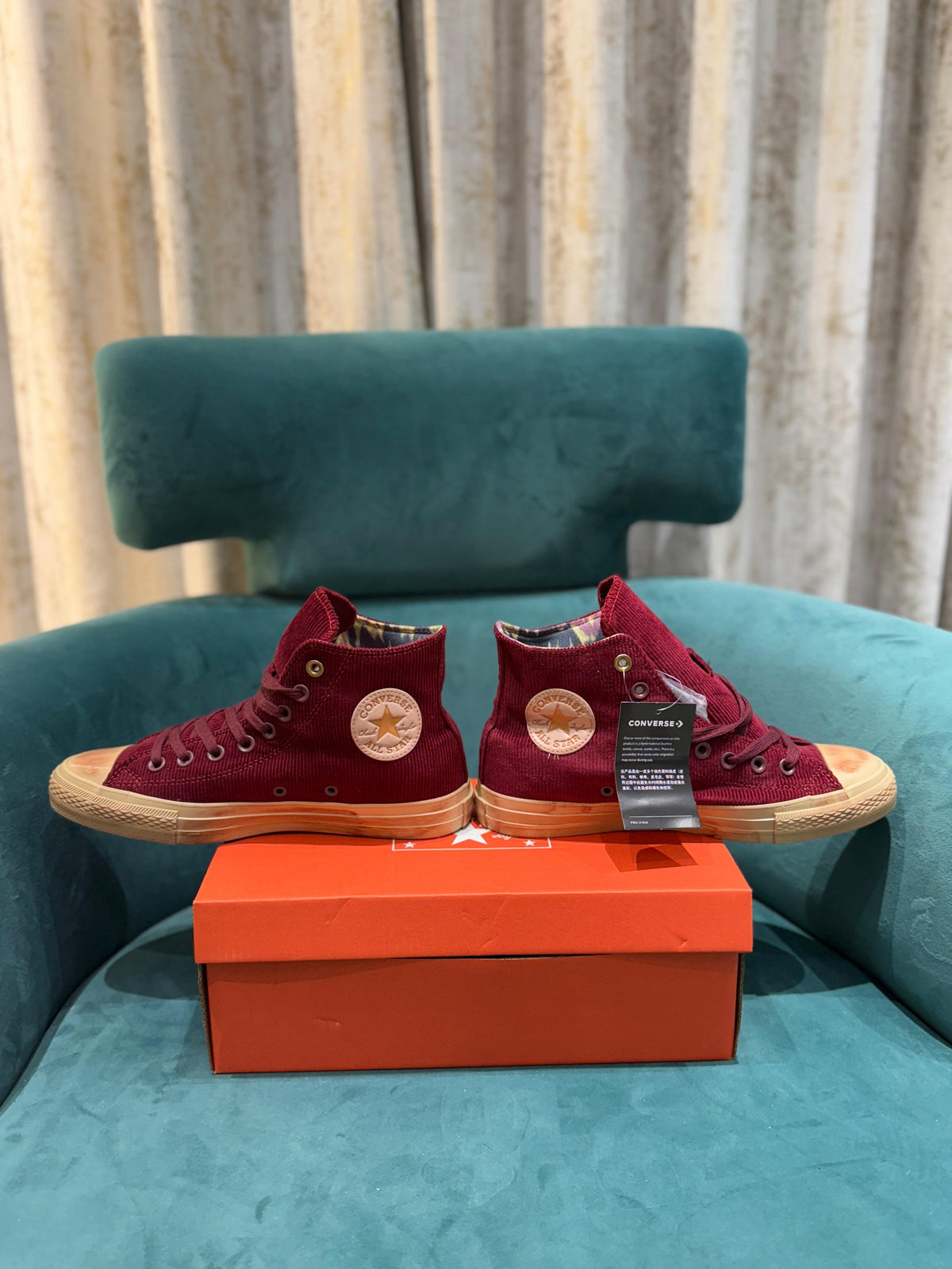 CONVERSE CHUCK TAYLOR 70S WONKA CORDUROY HIGH TOP