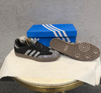 ADIDAS ORIGINAL SAMBA BLACK SILVER RHINESTONES