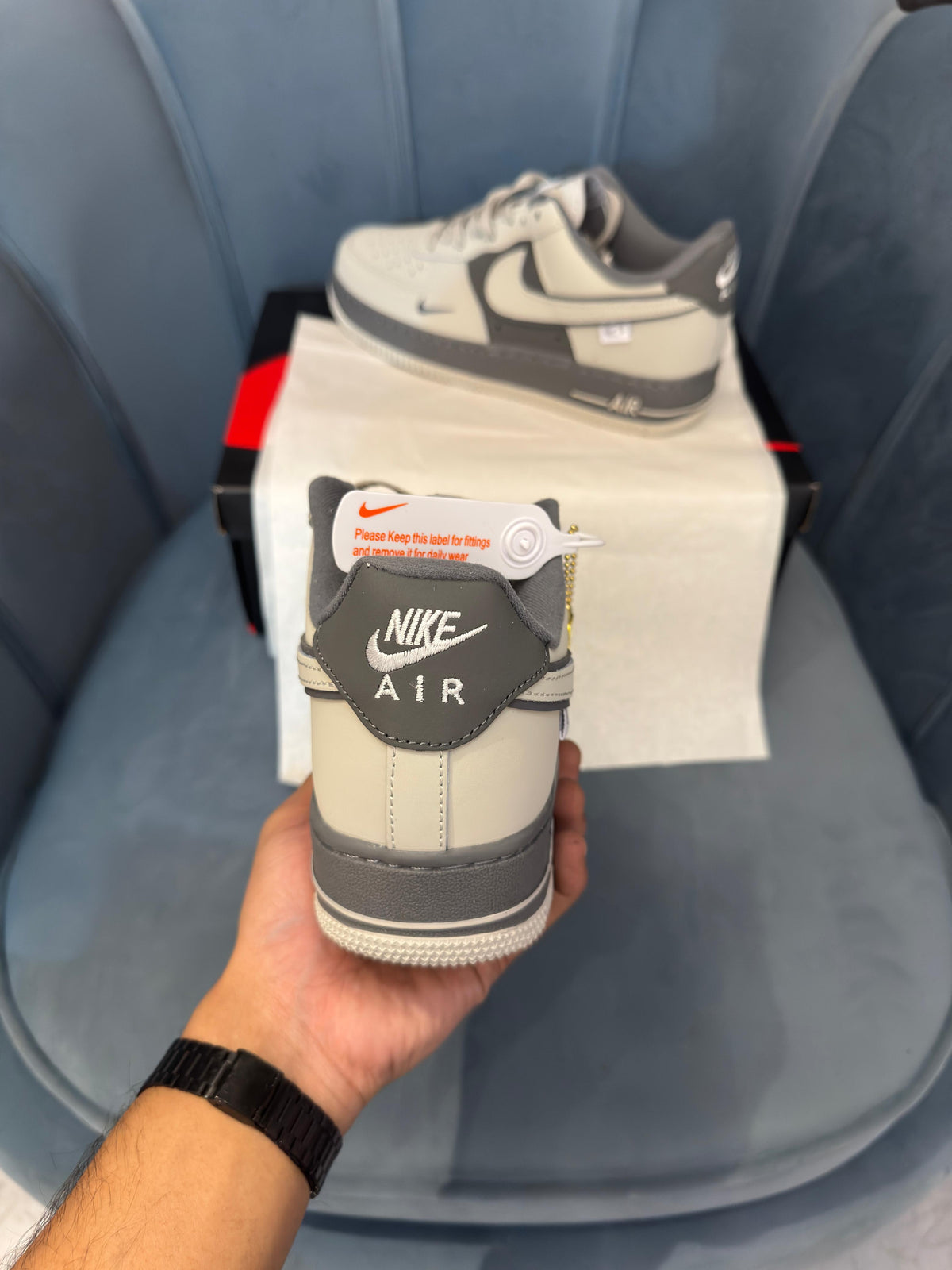 NIKE AIRFORCE 1 EPIC GREY