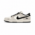NIKE SB DUNK STUSSY BLACK S