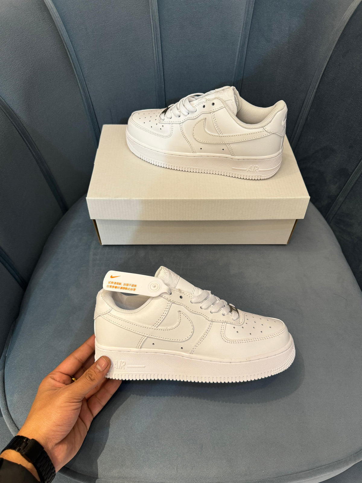 NIKE AIRFORCE 1 FULL LEATHER QUALITY