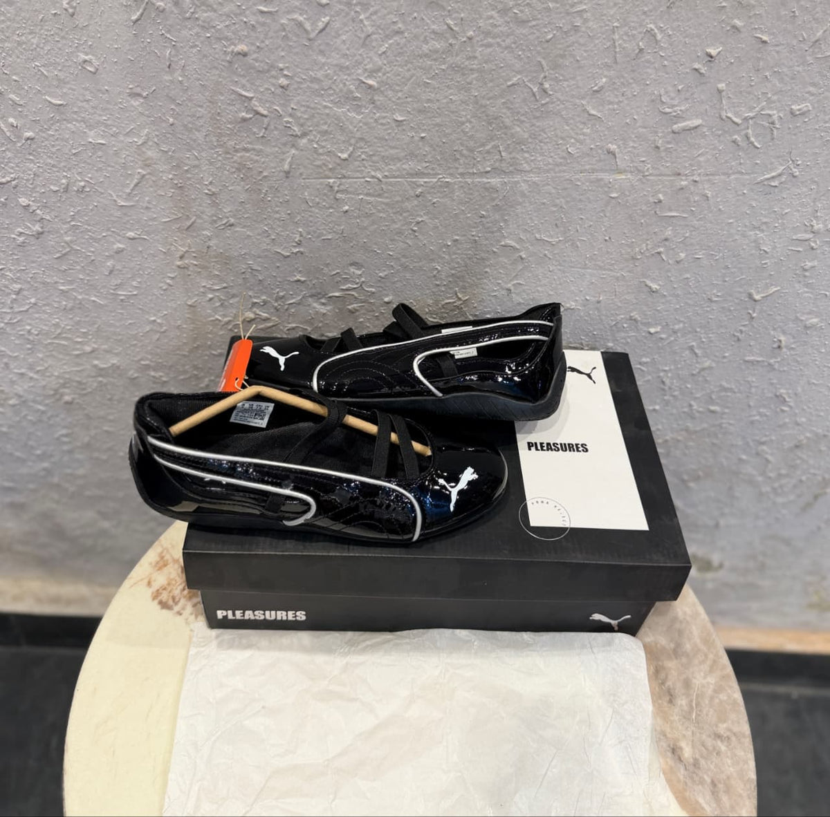 PUMA SPEED CAT BALLET GLOSSY BLACK