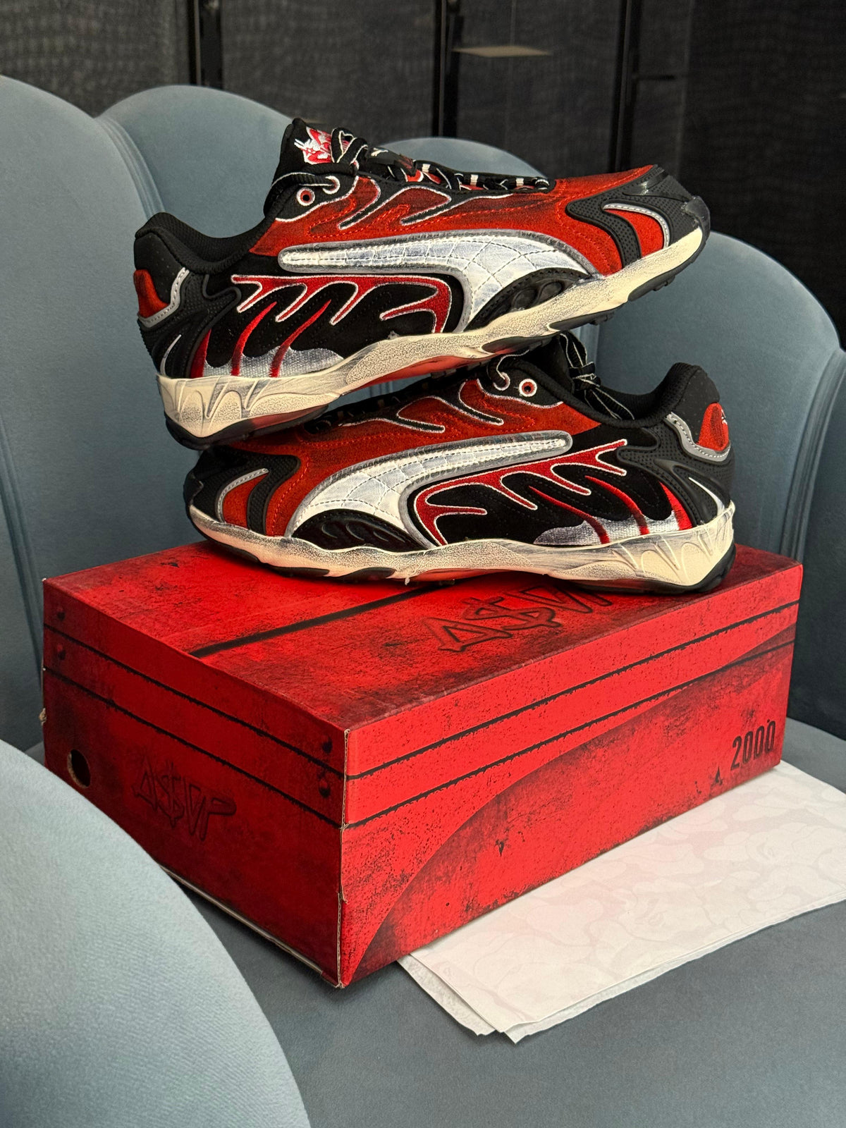 PUMA INHALE ASAP RED WHITE BLACK
