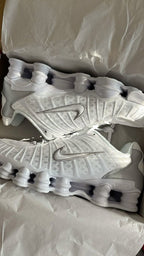 NIKE SHOX TL WHITE / METALLIC SILVER