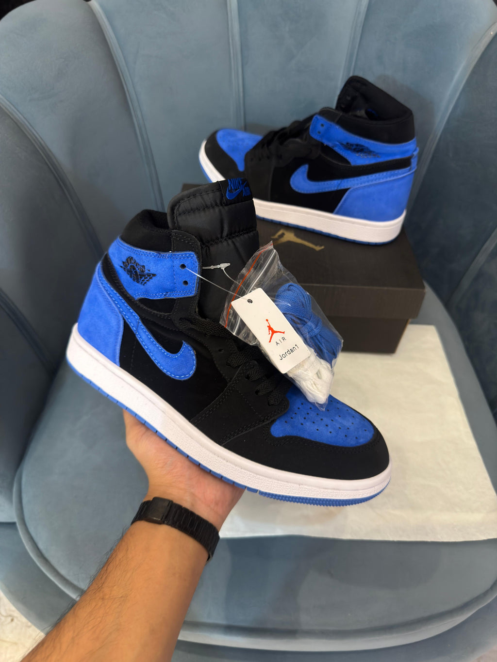 AIR JORDAN RETRO  1 HIGH ROYAL  REIMAGINED