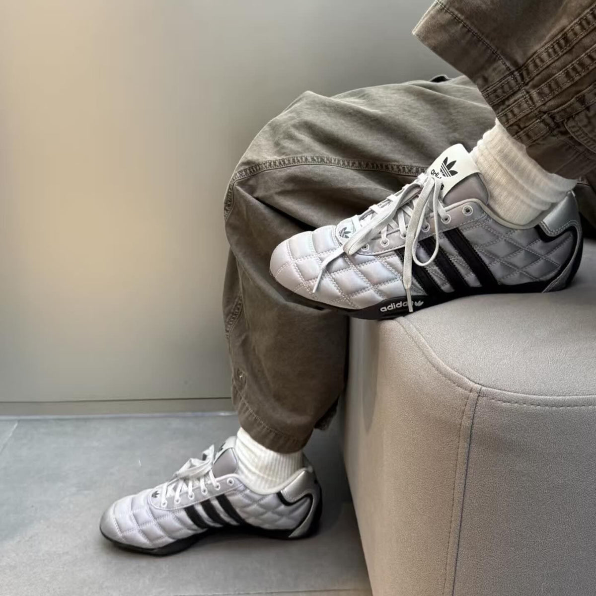 ADIDAS ORIGINALS SUPERSTAR ADIRACES LOW SULVER