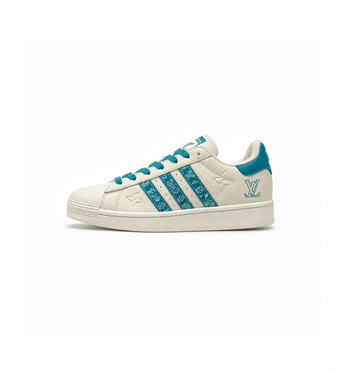 ADIDAS ORIGINAL SUPERSTAR X LOUIS VUITTON EMBOSSED