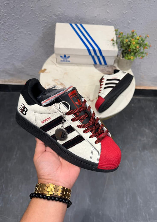 ADIDAS ORIGINALS  SUPERSTAR X BALMAIN KEYCHAIN