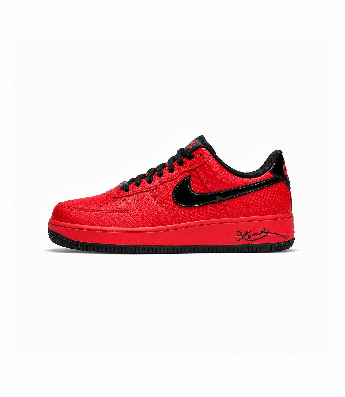 NIKE AIRFORCE  ONE KOBE BRYANT RED BLACK