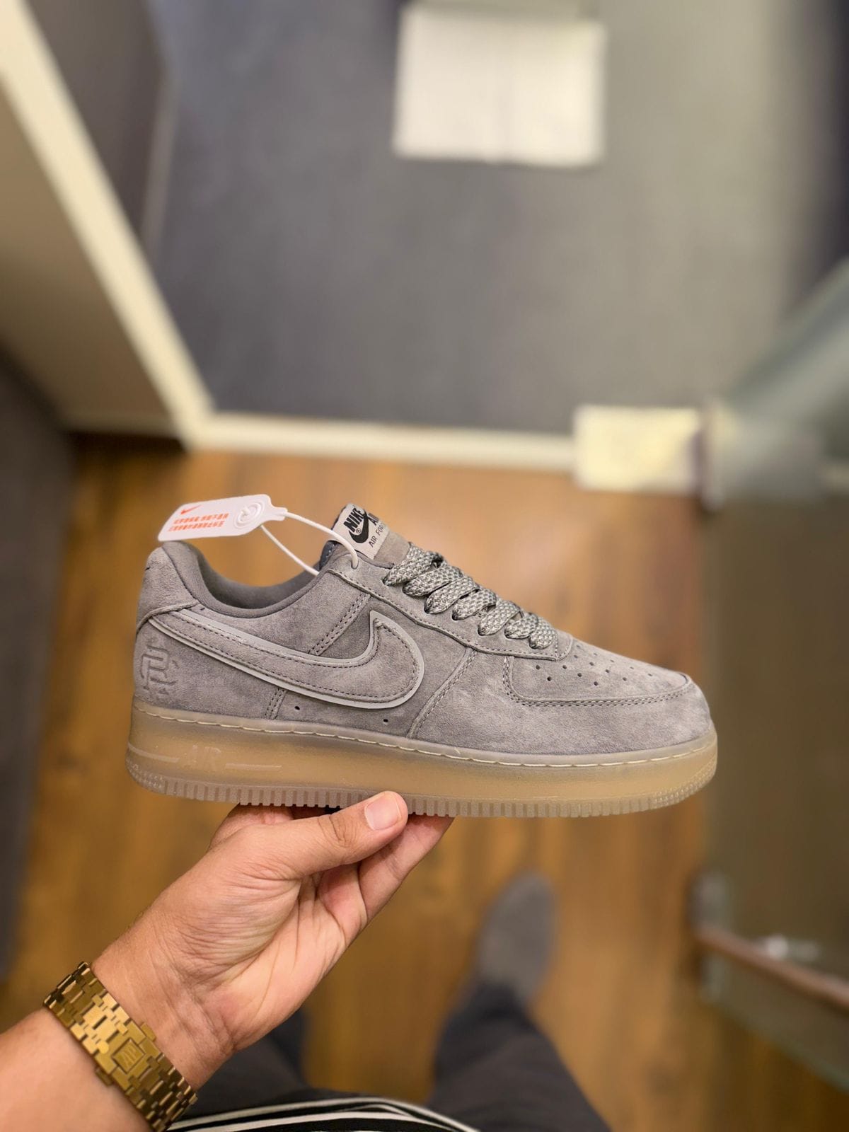 NIKE AIRFORCE REIGN CHAMP GREY