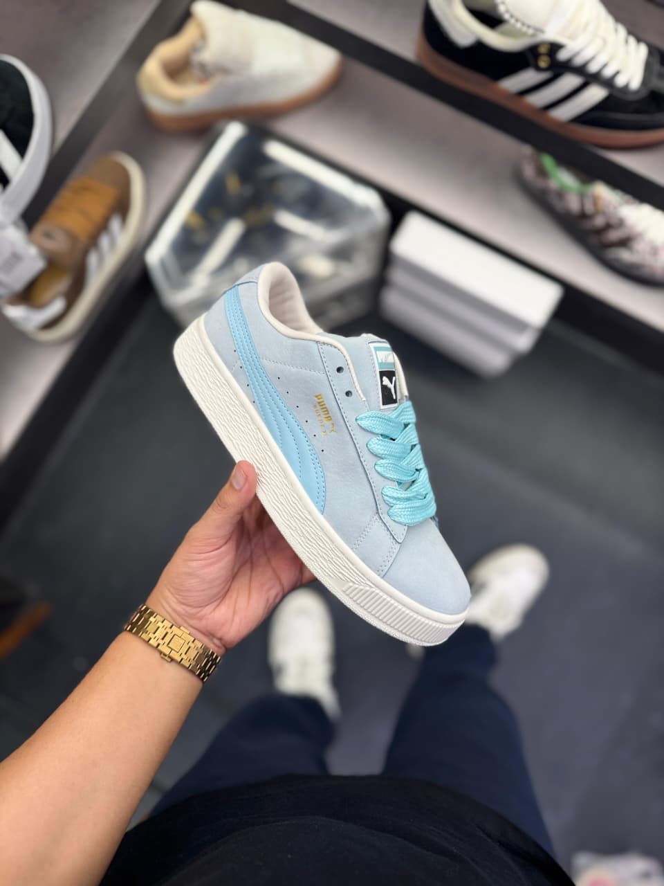 PUMA CLASSIC XL SUEDE SKY