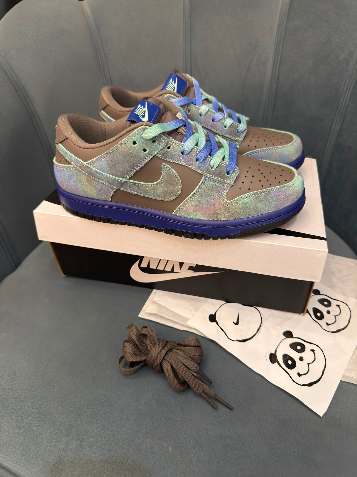 NIKE SB DUNK PANDA CAVE STONE