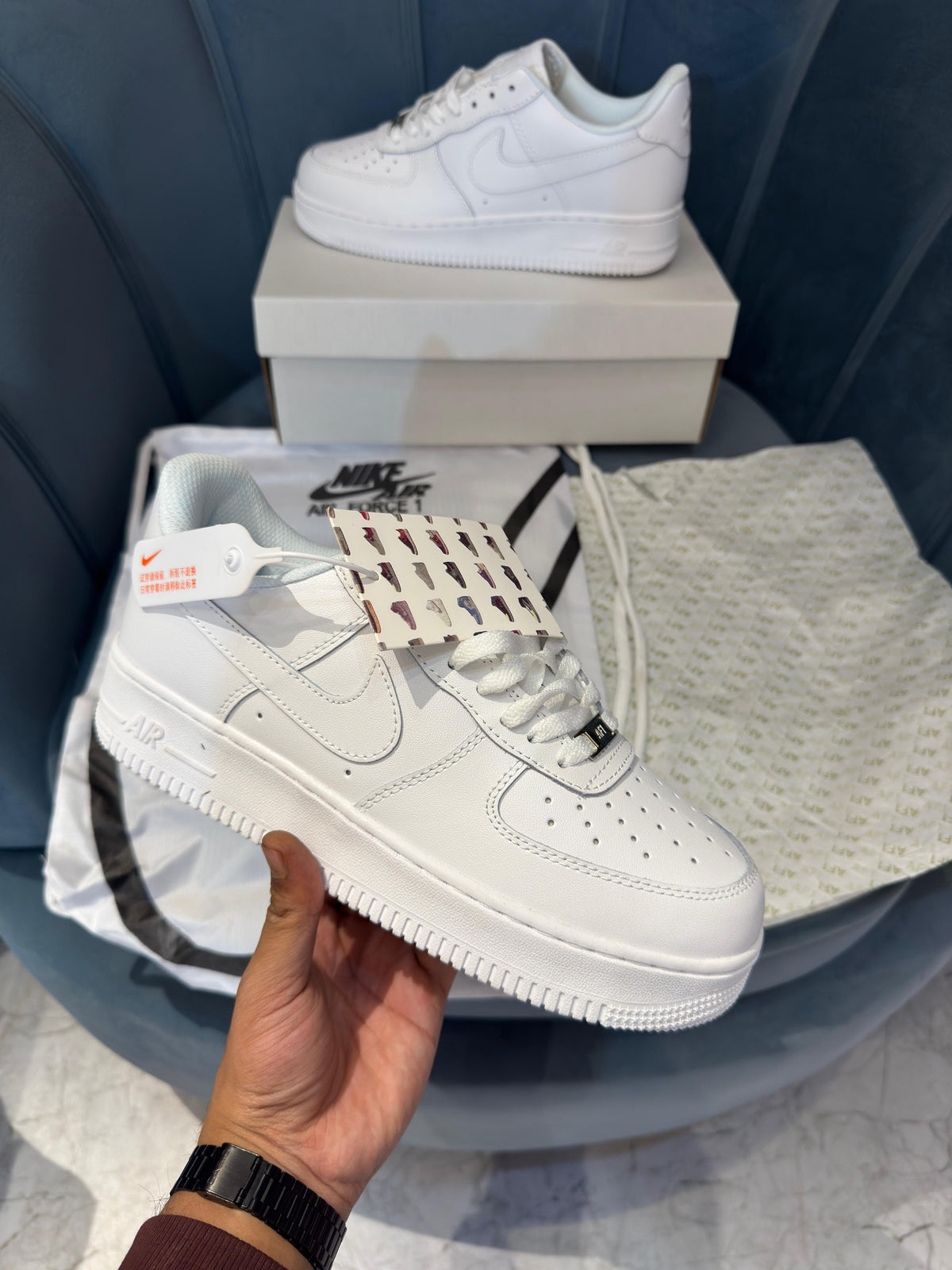 NIKE AIRFORCE 1 TRIPPLE WHITE U.A QUALITY