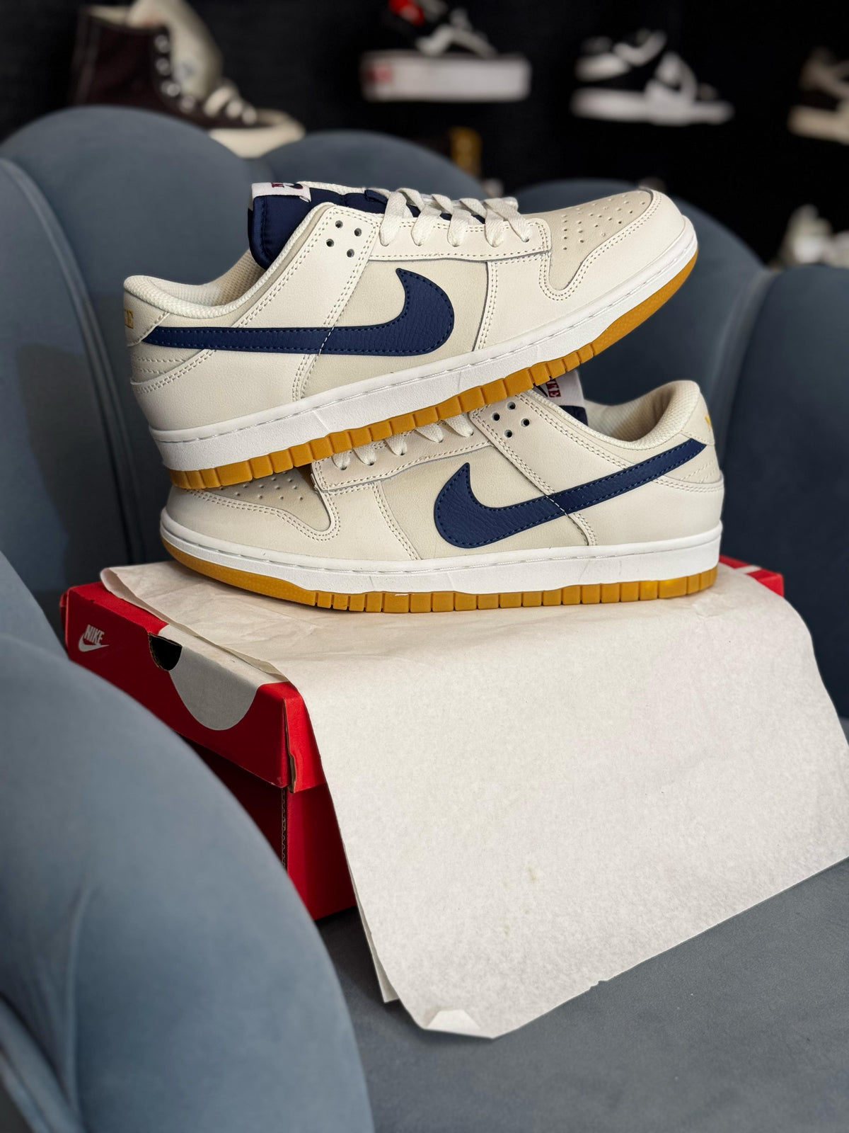 NIKE SB DUNK LOW SAIL BLUE