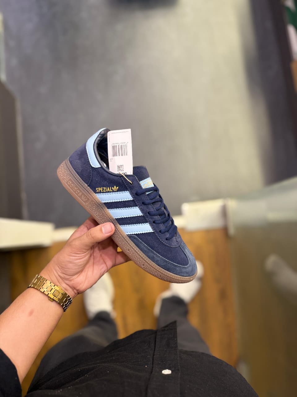 ADIDAS ORIGINALS HANDBALL SPEZIAL NAVY
