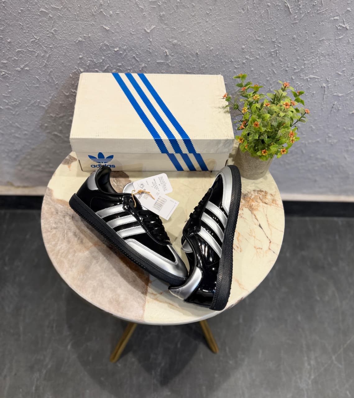 ADIDAS ORIGINALS SAMBA ATMOS BLACK SILVER