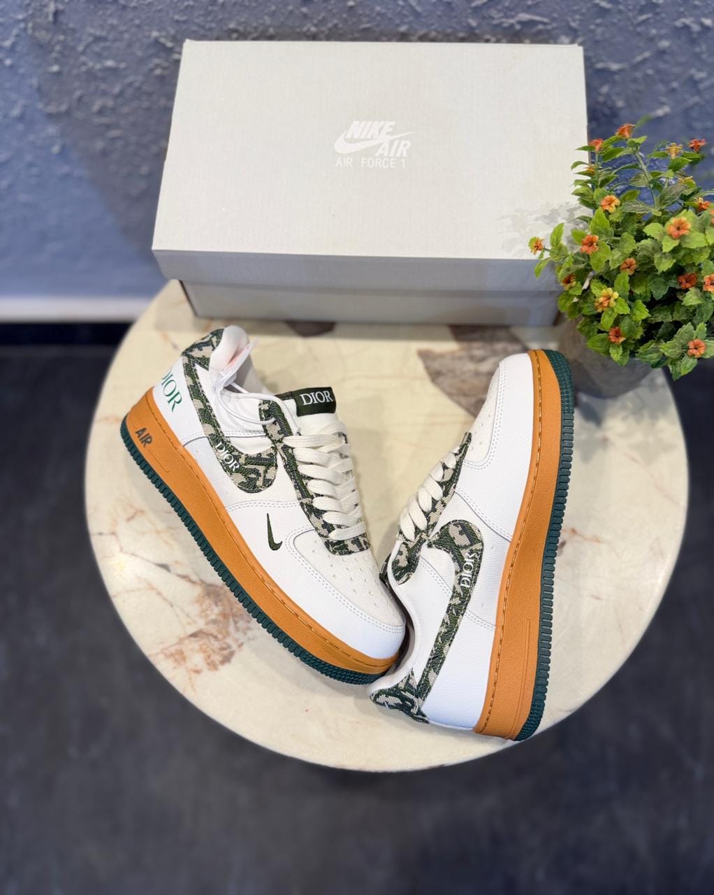 NIKE AIRFORCE CUSTOM DIOR KEYCHAIN 2025