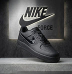 NIKE AIRFORCE FOAMPOSITE PRO METALLIC BLUE BLACK