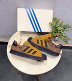 ADIDAS ORIGINALS SUPERSTAR 2ND GENERATION TAN BLACK SOLE
