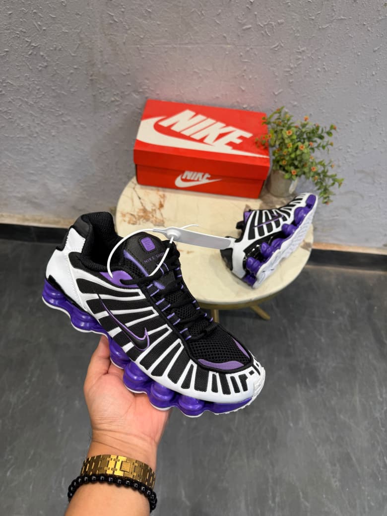 NIKE SHOX TL PURPLE WHITE