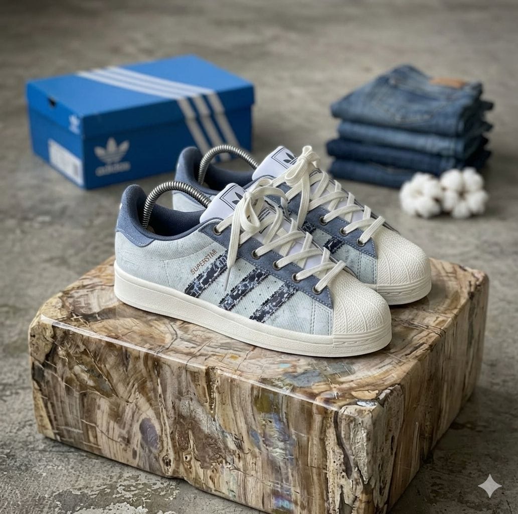 ADIDAS ORIGINALS SUPERSTAR DENIM