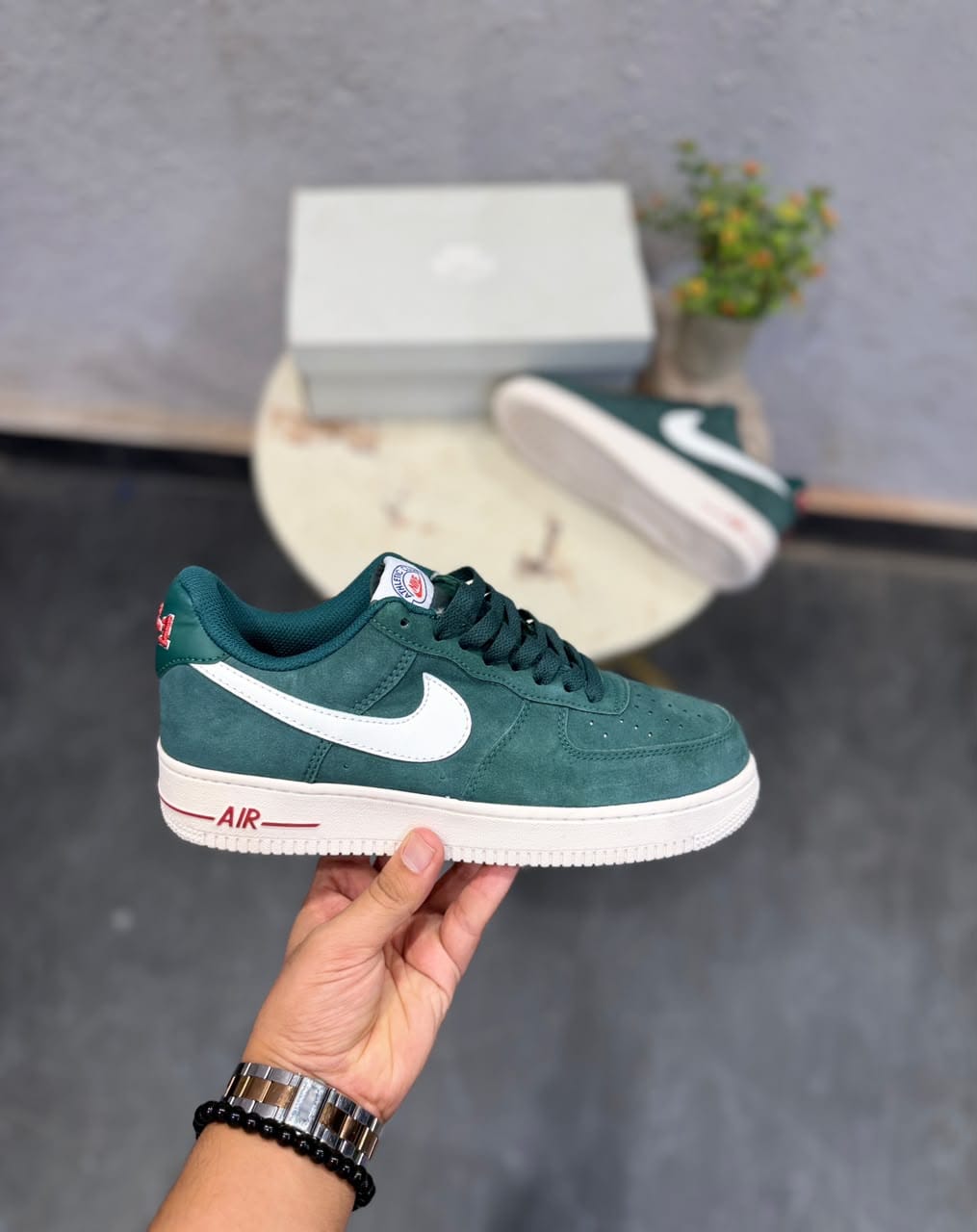 NIKE AIRFORCE ONE PRO GREEN