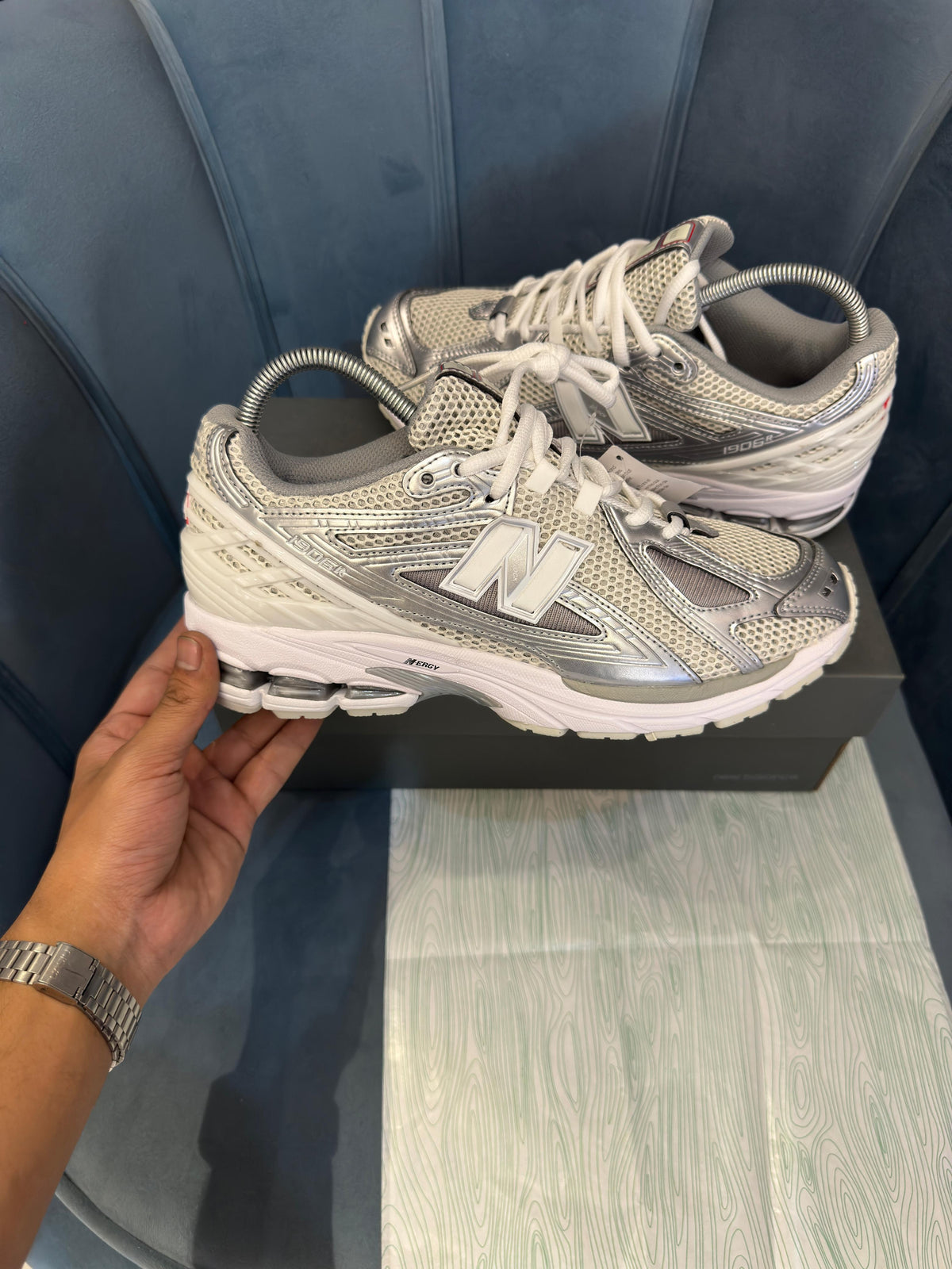 NEW BALANCE 1906 SILVER METALLIC